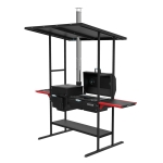 Комплект печь-мангал Grillver Искандер-400 Инклайн Эйр с решеткой из нержавеющей стали (вид b)