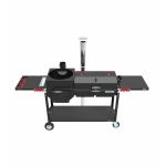 Комплект печь-мангал Grillver Искандер-400 Комфорт Эйр с чугунной решеткой (вид c)