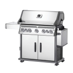 Газовый гриль Napoleon Rogue 625 SE (стальной, с ИК горелкой 3/3) (вид b)