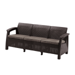 Диван Keter Corfu Love Seat max коричневый (вид a)